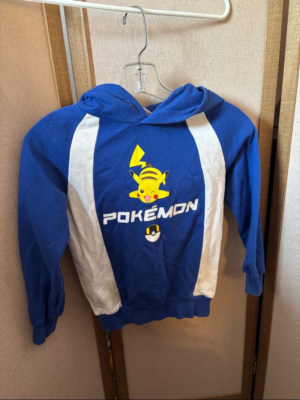 H&M Royal Blue Kids Pokémon Hoodie 6X/7